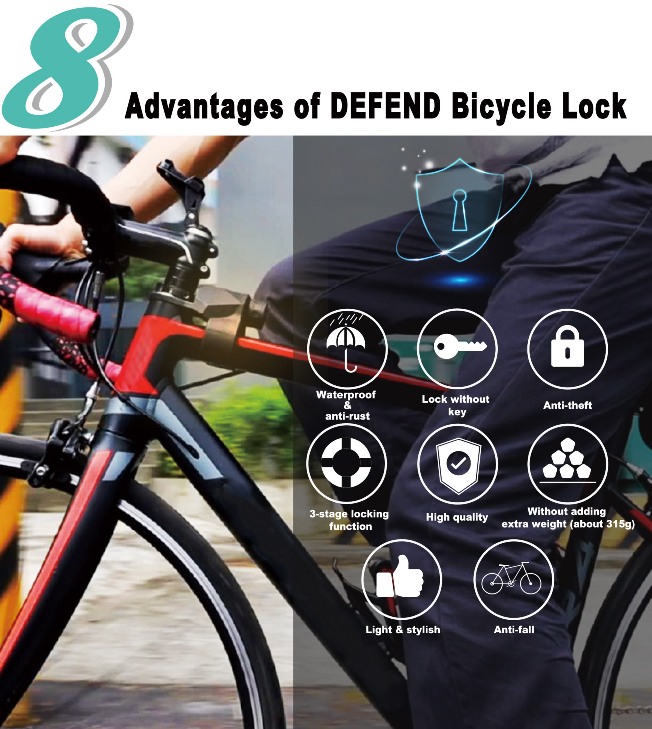 8 Advantages of DEFEND Bicycle Lock